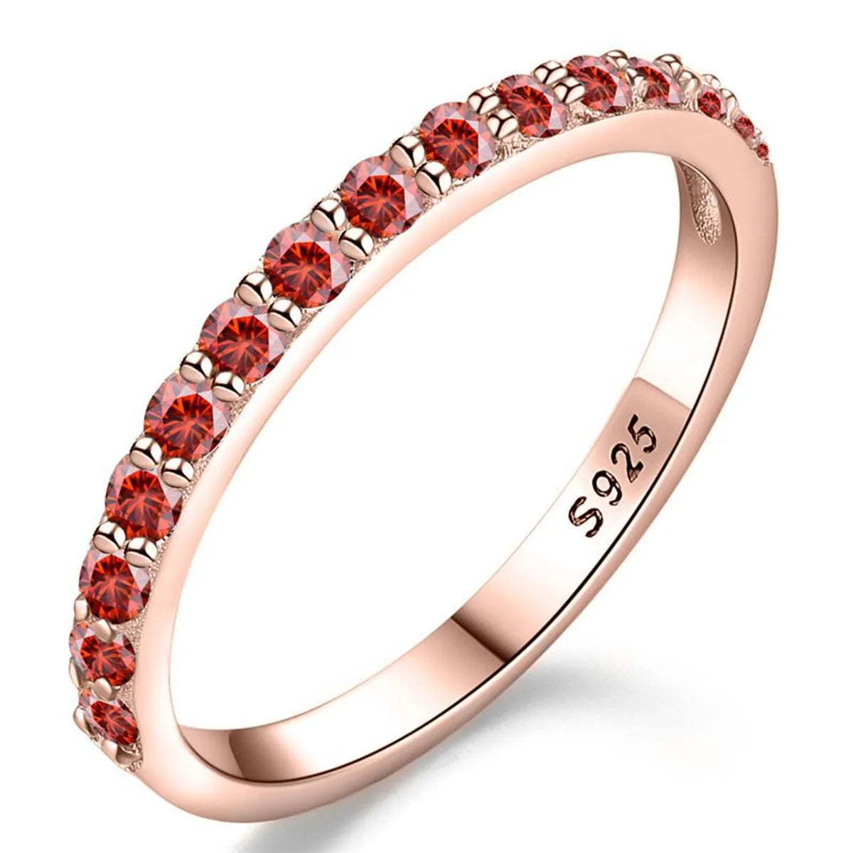 Rose Gold Red Diamond