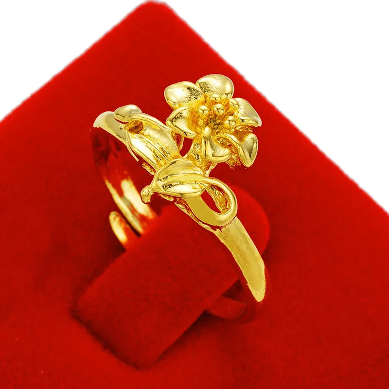 J2303 Flower Ring 1