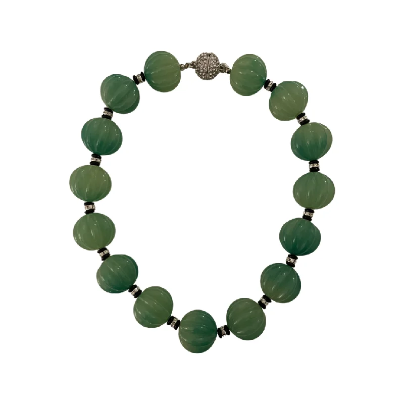 classic gold necklaces for women -Jade Station