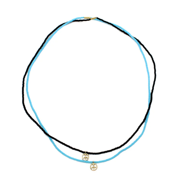 moonstone necklaces for women -Peace Out Chokers / Set 2 - Mixed