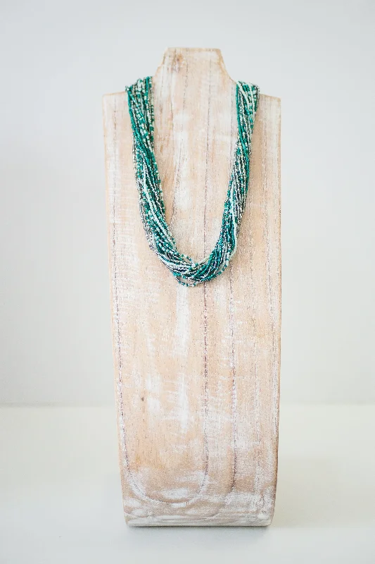 unique star pendant necklaces for women -Medium Sweet Strands Necklace <br> Jade