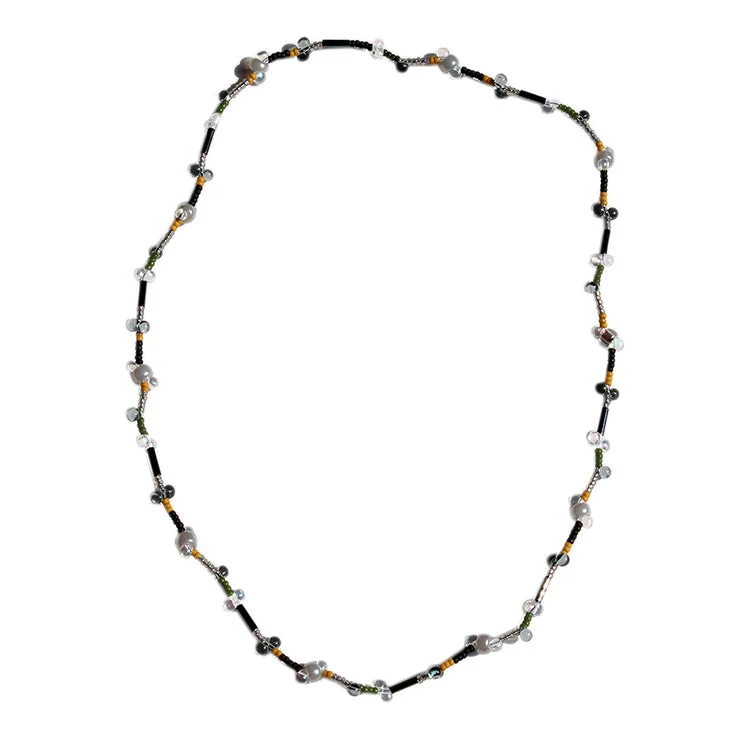 minimalist necklaces for women -Beatriz Choker / Black