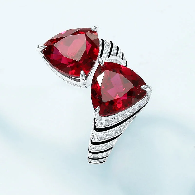 Red Corundum Ring