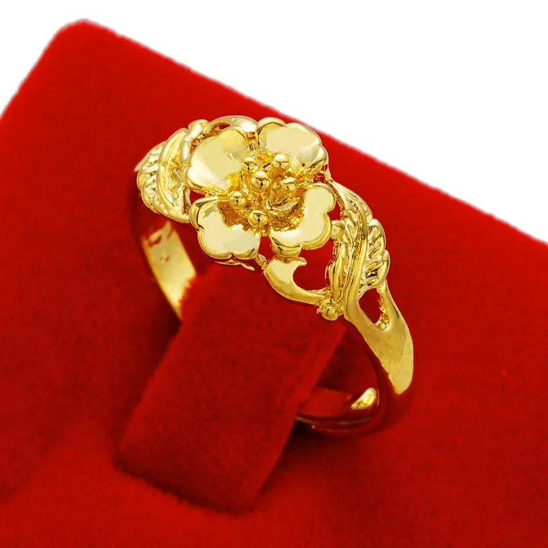 J2308 Flower Ring 6