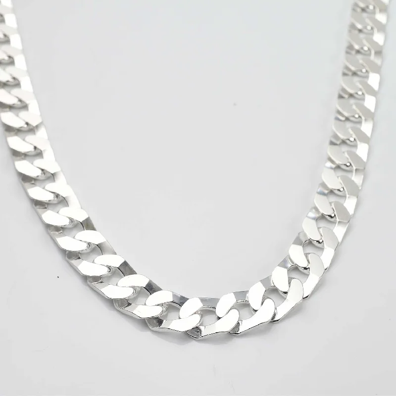 celestial necklaces for women -Sleek Square Curb Chain