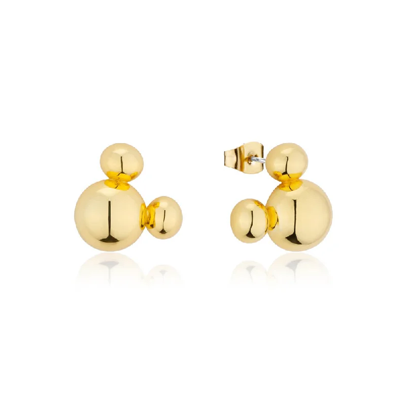 glamorous drop earrings for women -Disney Mickey Mouse Statement Earrings