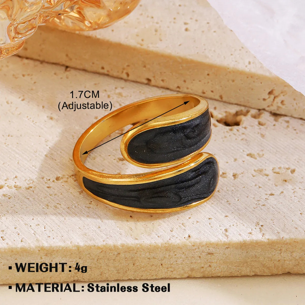 Geometric Ring-Black