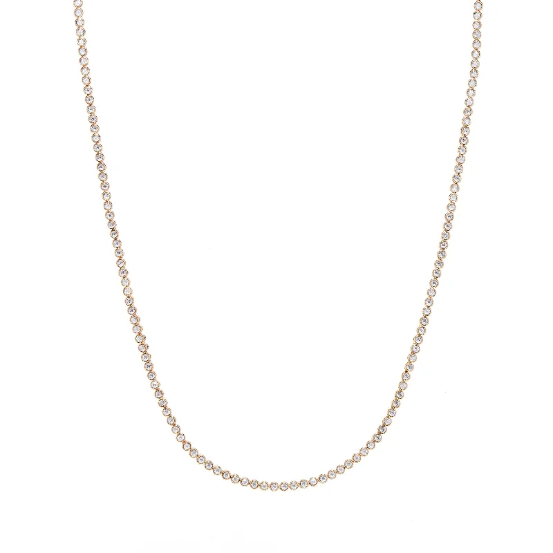 heart-shaped crystal necklaces for women -Golda Necklace in Gold