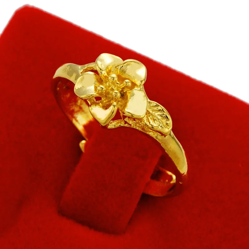 J2309 Flower Ring 7