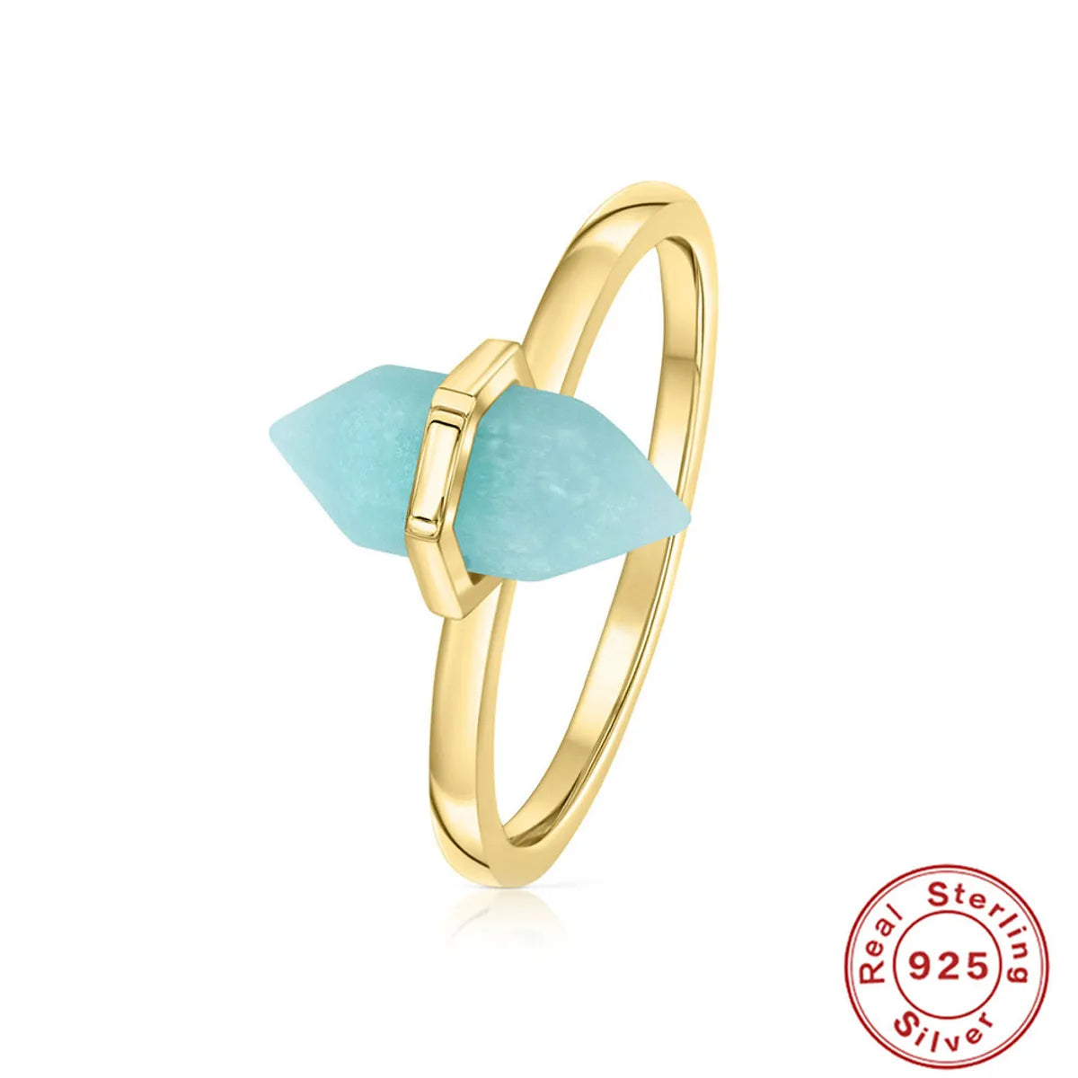 Gold-Turquoise Diamond Style 1