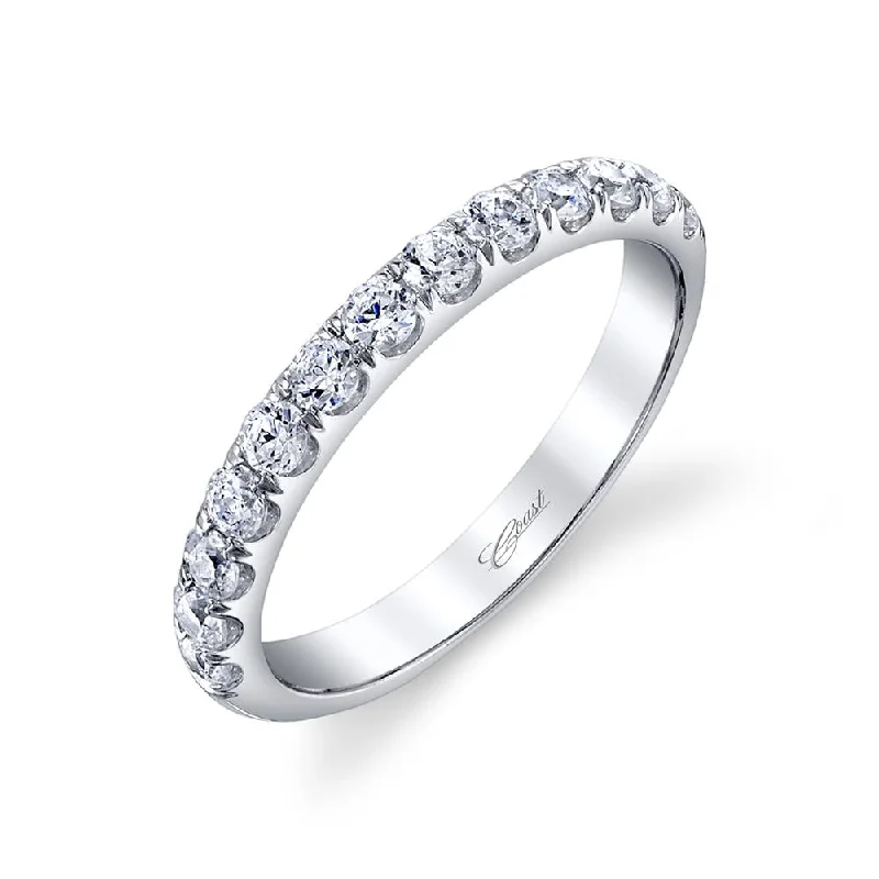 romantic engagement rings with round diamonds -Wedding Band