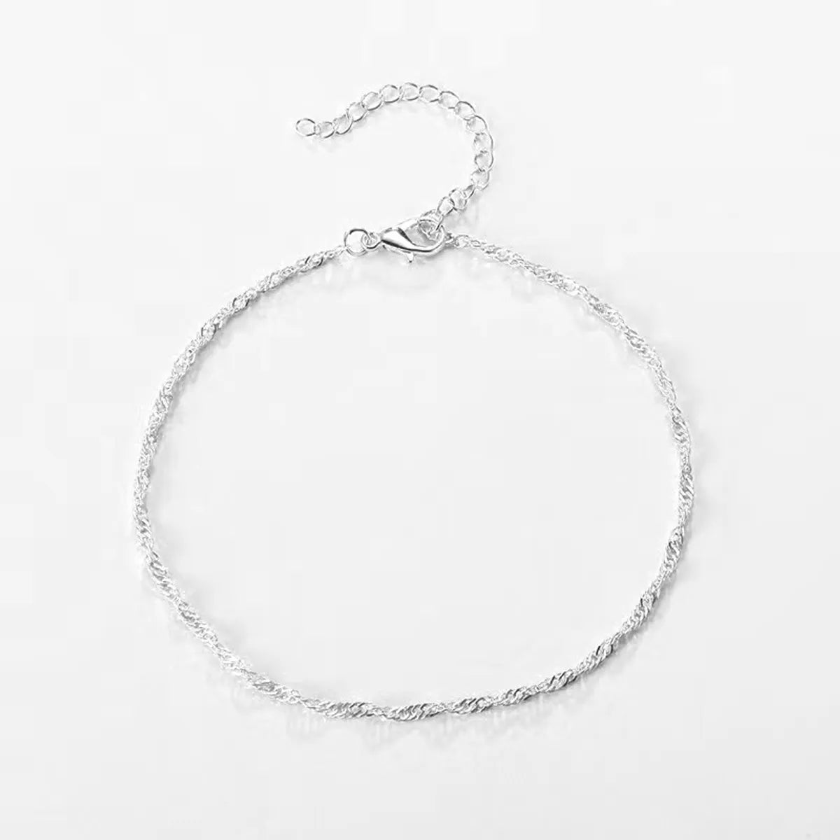 Silver-Anklet 21 5cm