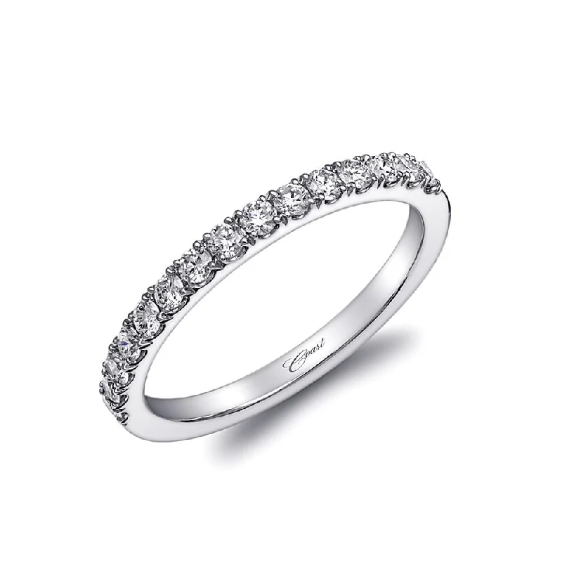 engagement rings with white gold bands -Wedding Band