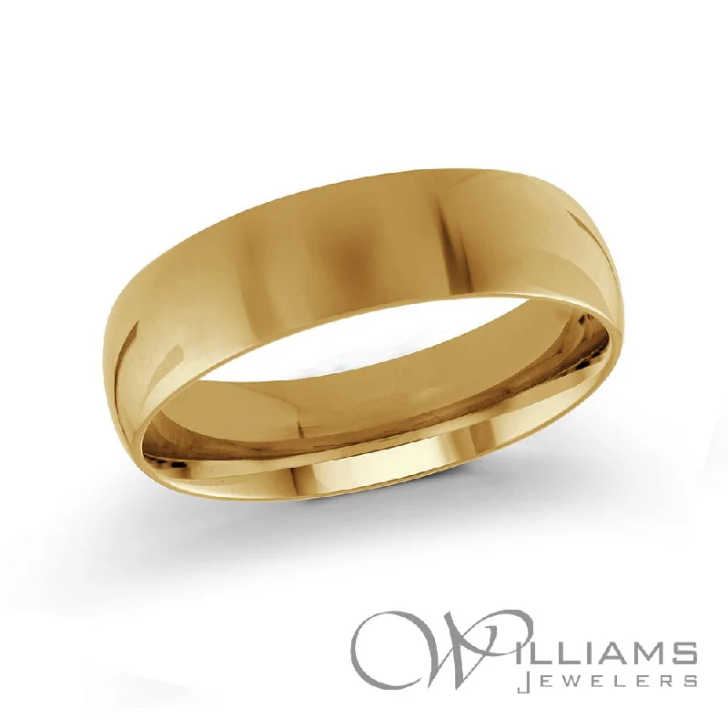 engagement rings with radiant cut diamonds -Williams Signature 14 Karat Wedding Band