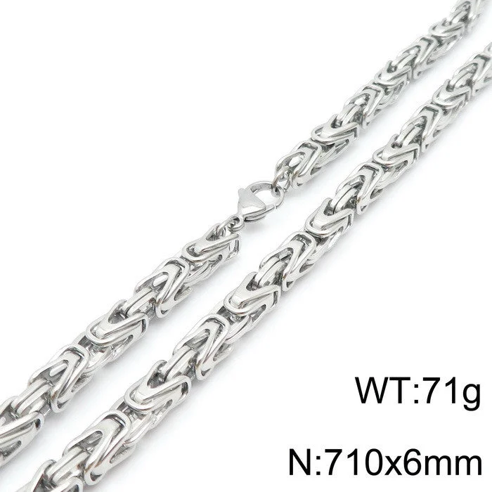 Steel Necklace 71cm