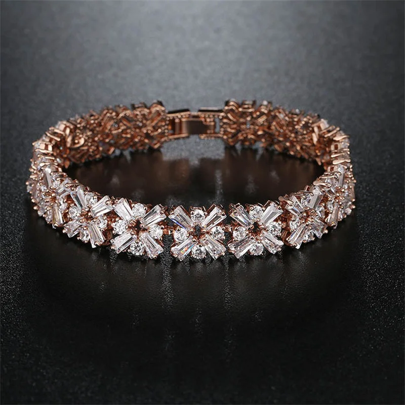 Rose Gold White Diamond