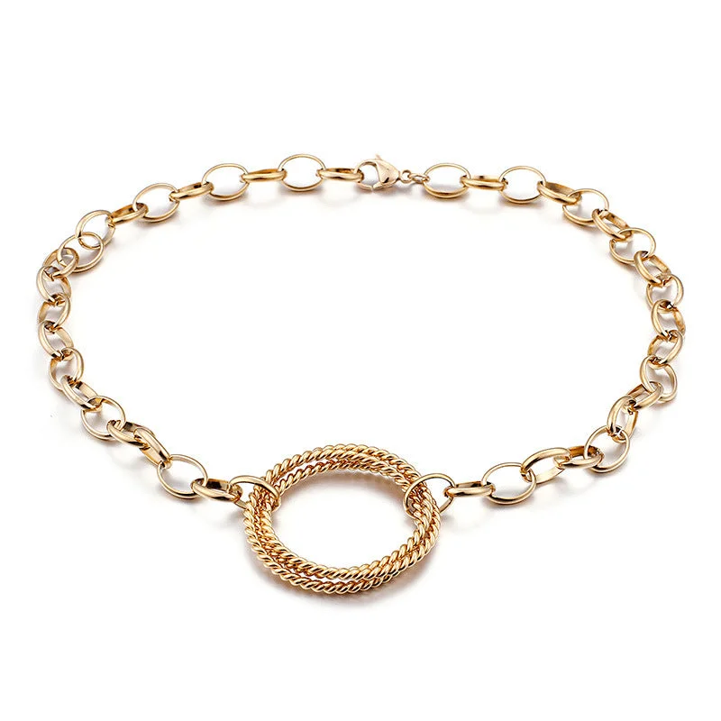 Style a Golden Necklace KN29689-K