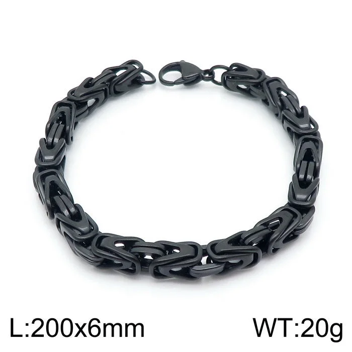 Black Bracelet 20cm