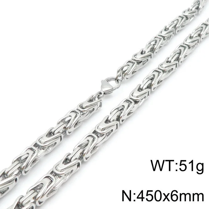 Steel Necklace 45cm