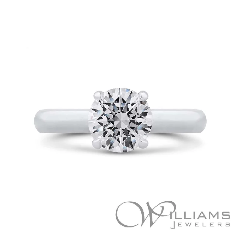 engagement rings with intricate gemstone designs -Williams Signature 14 Karat Diamond Engagement Ring