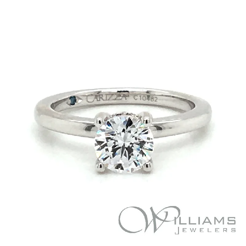 affordable engagement rings with gemstones -Williams Signature 14 Karat Diamond Engagement Ring