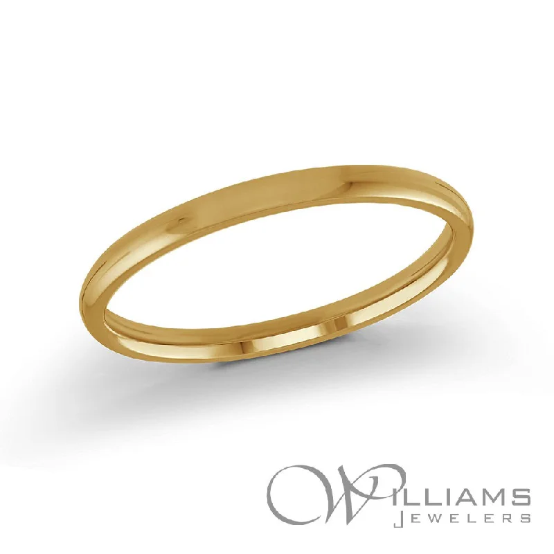 engagement rings with modern designs -Williams Signature 14 Karat Wedding Band