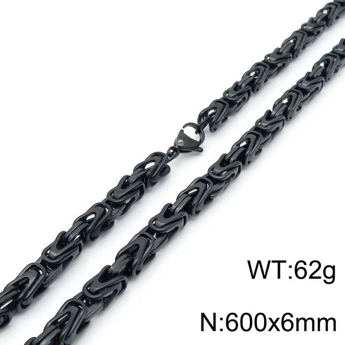 Black Necklace 60cm