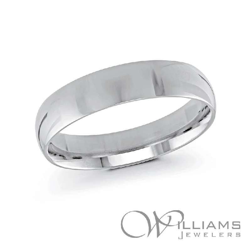 engagement rings with square sapphires and diamonds -Williams Signature 14 Karat Wedding Band