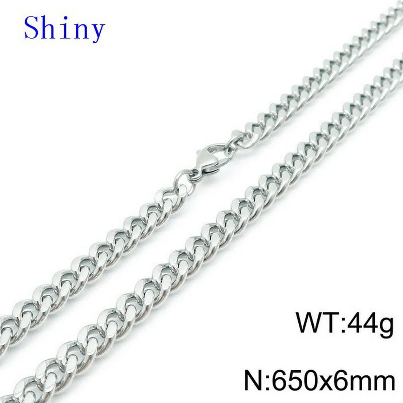 Steel Necklace 6mm65cm