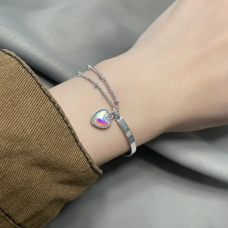 Aurora Love Double-Layer Bracelet