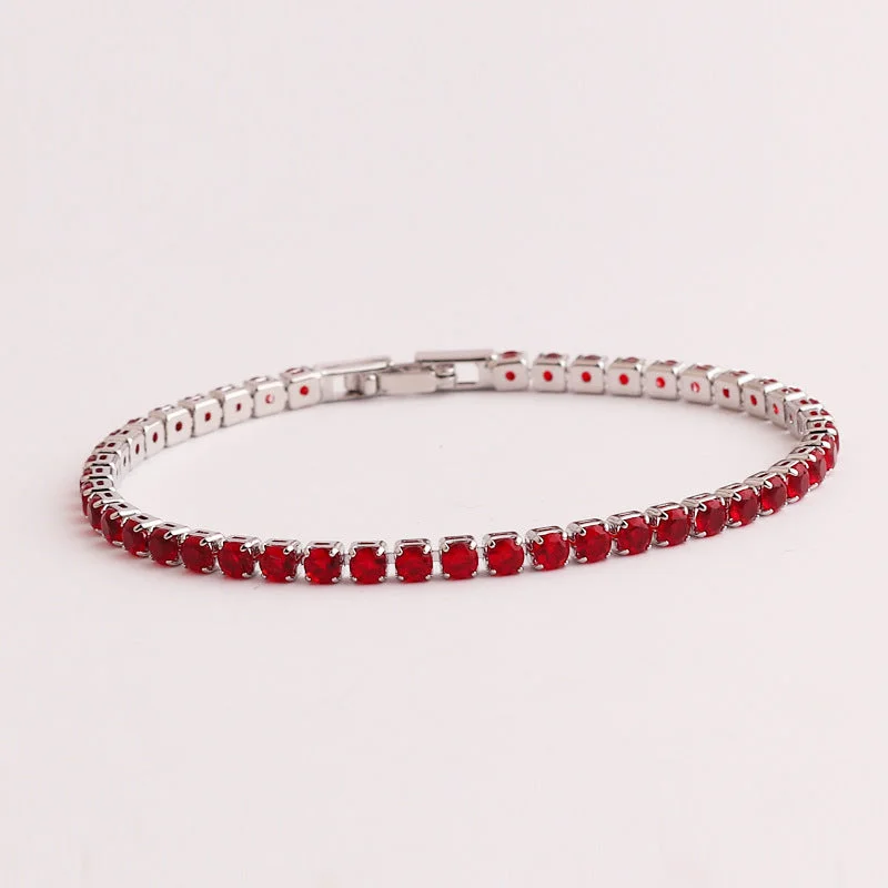 Silver Red Zirconium