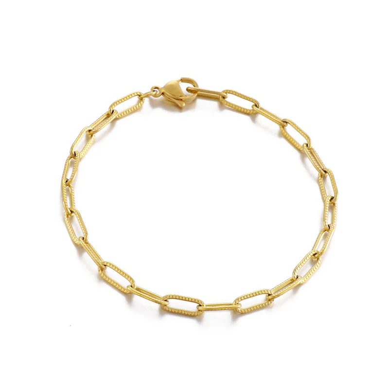 200 * 4mm Gold Bracelet KB144256-Z