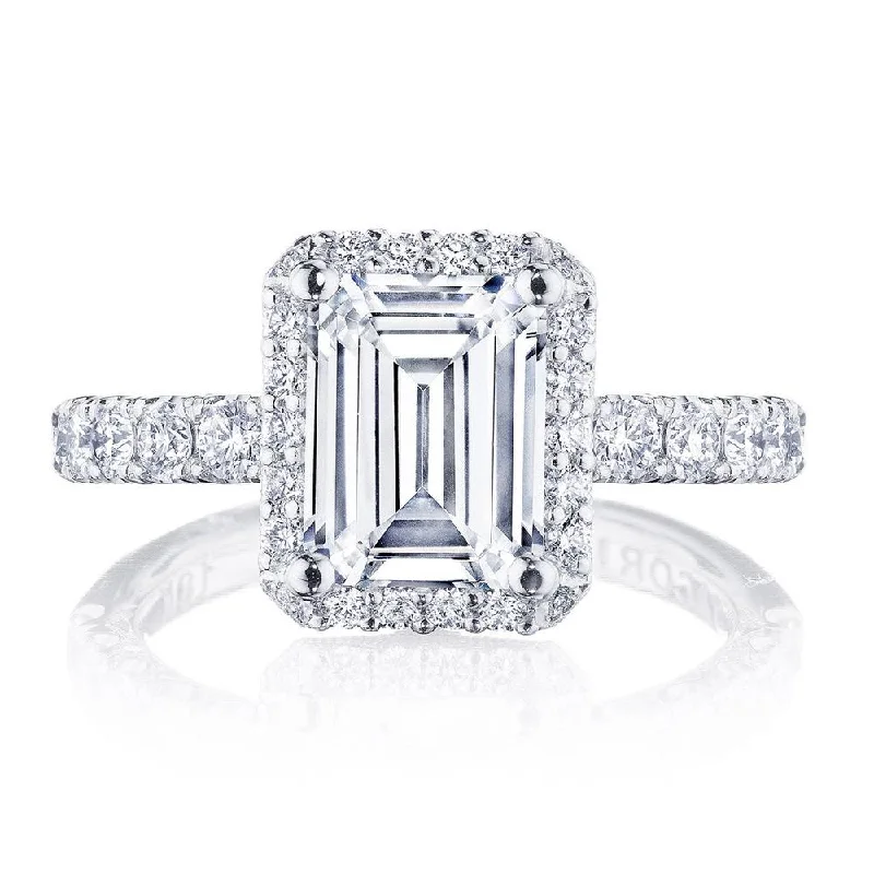 classic engagement rings with radiant diamonds -Emerald Bloom Engagement Ring