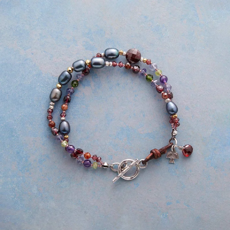 radiant crystal bracelet sets for women -Peacock's Pride Bracelet