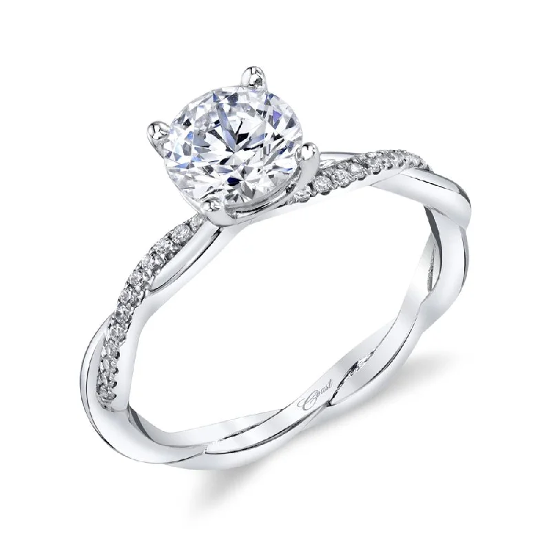 engagement rings with moissanite gemstones -Engagement ring