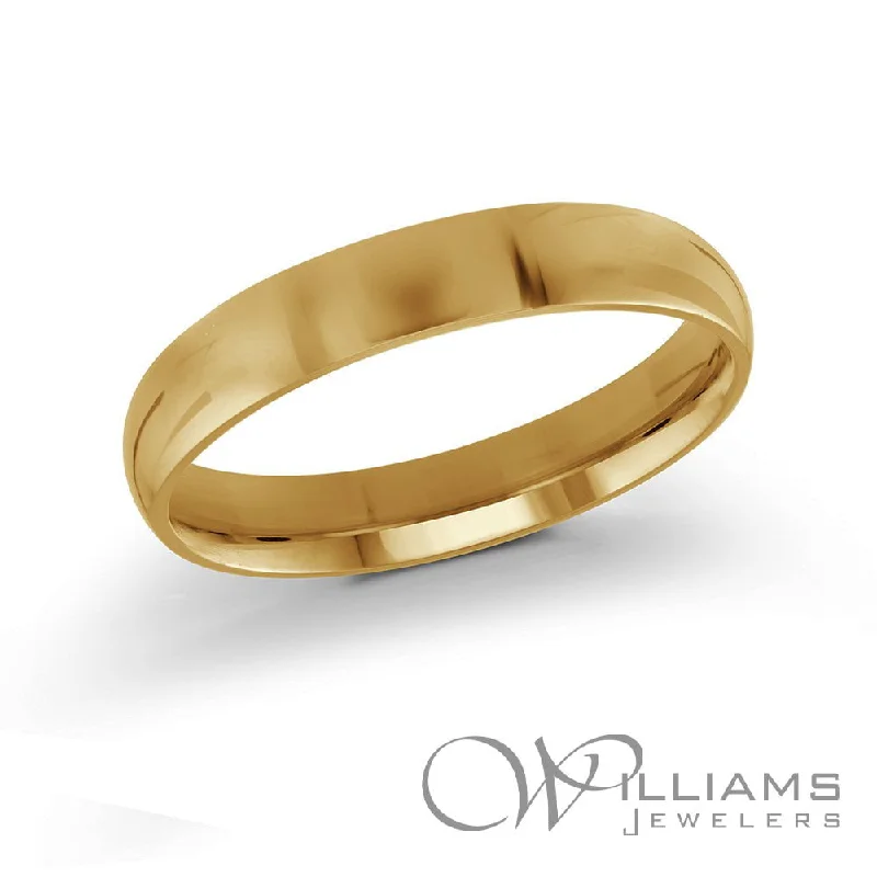 classic engagement rings with oval diamonds -Williams Signature 14 Karat Wedding Band