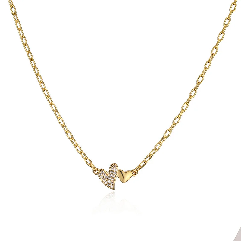 Gold Heart Necklace