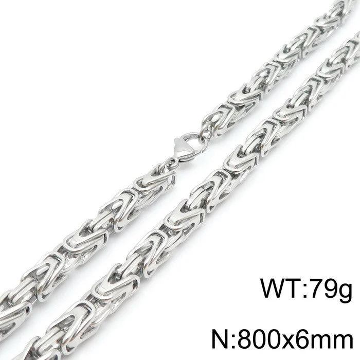 Steel Necklace 80cm