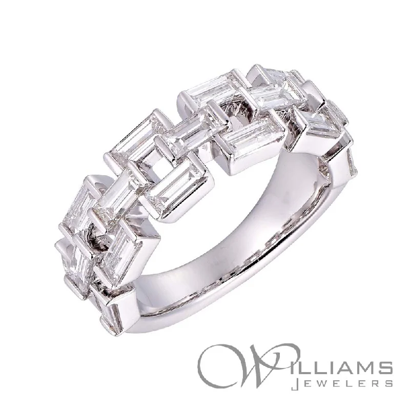 engagement rings with custom diamond cuts -Williams Signature 18 Karat Diamond Ring