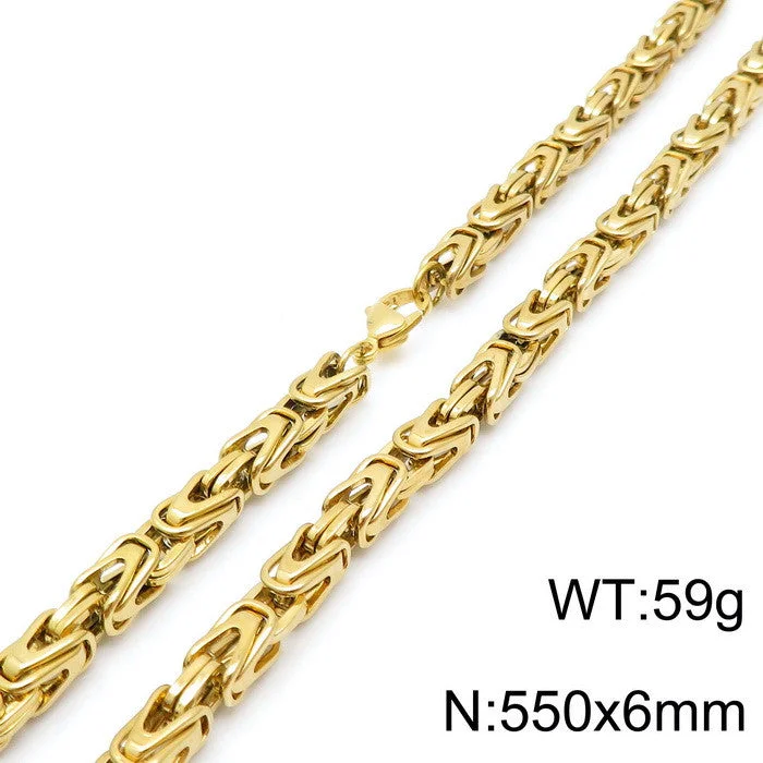 Gold Necklace 55cm