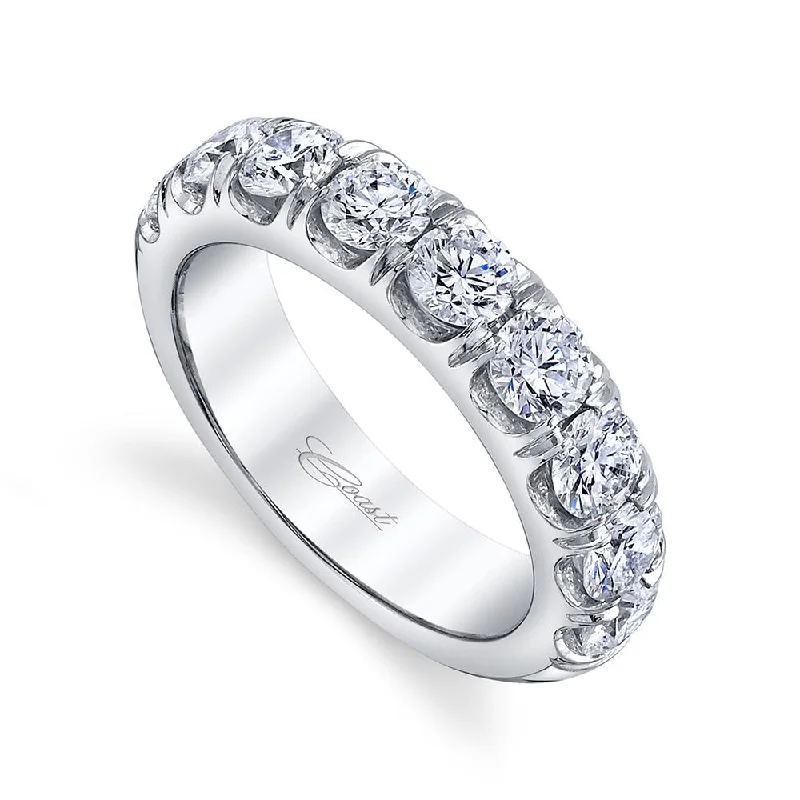 engagement rings with classic diamond bands -Wedding Band